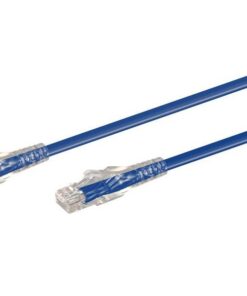 0.3M CAT6 Moulded Flylead - Blue