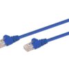 0.5M CAT5E Moulded Flylead - Blue