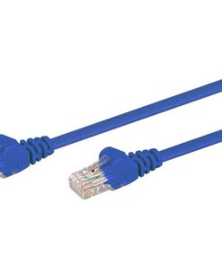 0.5M CAT5E Moulded Flylead - Blue