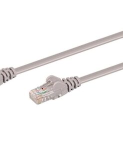 0.5M CAT5E Moulded Flylead - Grey