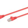 0.5M CAT5E Moulded Flylead - Red