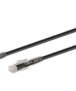 0.5M CAT6 Moulded Flylead - Black