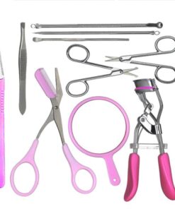 10 in 1 Eyebrow Knife Travel Set