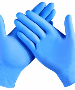 100 Disposable Nitrile Gloves - Powder Free - Large