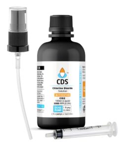 100ml Chlorine Dioxide Solution w/Dose-Pump (CDS)(Miracle Mineral Solution)