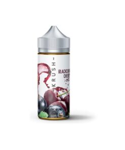 100ml Krush Vape Juice - Blackcurrant Cherry - 0MG
