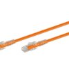 10M CAT6 Moulded Flylead - Orange