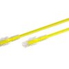 10M CAT6 Moulded Flylead - Yellow