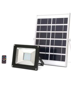 10W Solar LED Floodlight with Remote Control