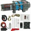 12V Runva Electric Winch with Synthetic Rope - 3500 LB (1588 kg) Capacity