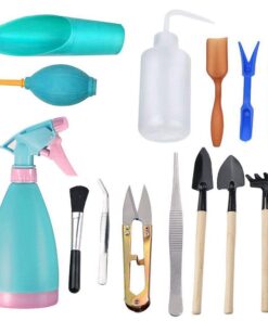 14 Pieces Mini Garden Hand Transplanting Succulent Tools Set