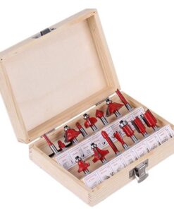 1/4" Router Bit Set - 15 Piece