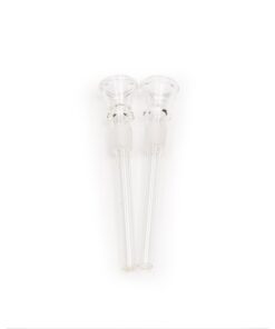 14mm Glass Downstem/Slider x 2