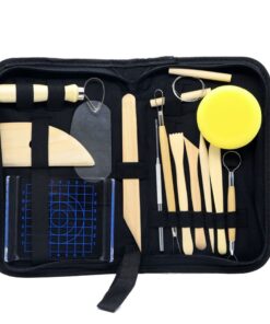 15 Piece Pottery Clay Sculpting Carving Tool Set