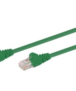 15M CAT5E Moulded Flylead - Green