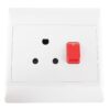 16 Amp Single Dedicated Plug for 4 X 4 Electrical Box