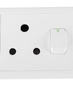 16 Amp Single Plug for 2 X 4 Electrical Box