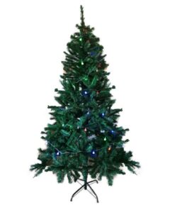 180cm Christmas Tree with LED color lights.
