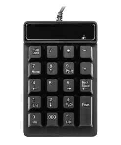 19 Keys USB Numeric Keypad for Laptop