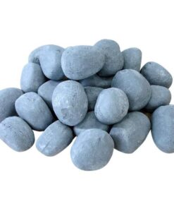 1green Ceramic Pebbles for Bio-Ethanol Fireplace - Grey