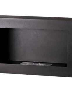 1green Freestanding Bio-Ethanol Fireplace - Black