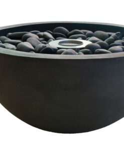 1green Large Bio-Ethanol Fire Pit- Charcoal