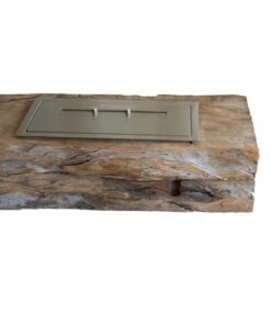 1Green Wooden Table Style Bio-Ethanol Fireplace