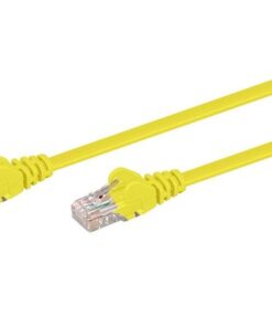 1M CAT5E Moulded Flylead - Yellow