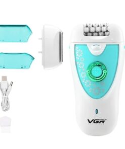 2 in 1 Portable Electric Epilator Multi-Function Hair Removal Machine - Green