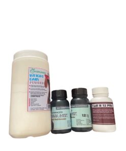 2 Months Supply Butt & Hip Advanced Booster Combo - Powder, Abuja & Yodi