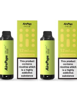 2 Pack AirsPops 12ml Mesh Disposable - Cantaloupe - 5% Nic Salts