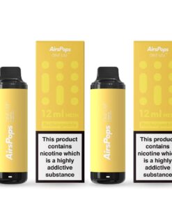 2 Pack AirsPops 12ml Mesh Disposable - Pineapple - 5% Nic Salts