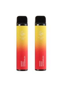 2 Pack - Elf Bar 2500 Puffs Disposable Vape - Mango Peach Watermelon - 50mg