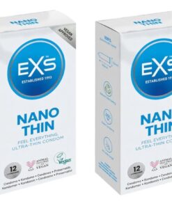 2 x 12 Pack Exs Nano Thin Condom (24 Condoms)