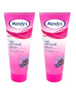 2 x 200 ml Mandy's Hair Removal Lotion