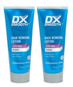 2 x 200ml DX Smooth - Hair Removal Lotion "Zero Hair"