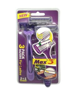 2 x 3 Pack Ladies Disposable Razors with - Aloe Strips