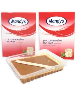 2 x 300g Mandy's Microwaveable Hot Wax