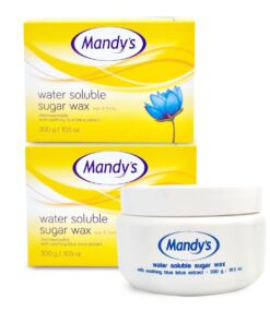 2 x 300g Mandy's Water Soluble Wax