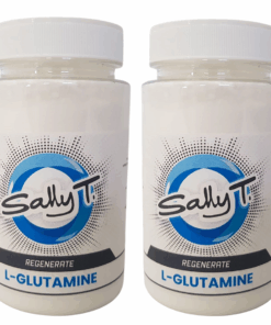 2 x Sally T. L-Glutamine Powder Gut & Muscle Health 150g (Value Pack)