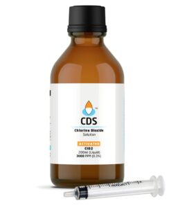 200ml Chlorine Dioxide Solution (CDS)(Miracle Mineral Solution)Glass Bottle