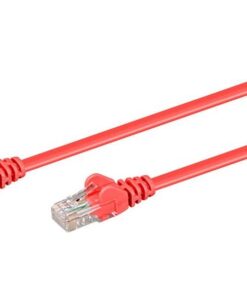 20M CAT5E Moulded Flylead - Red