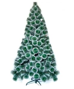 210cm Artificial Christmas Tree with Frosted White Point KD-10