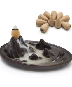 25-Piece Aromatherapy Backflow Incense Cones - Relaxing Fragrance Grains