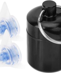 27dB Anti-Noise Earplugs, Reusable Silicone Noise Cancelling Ear Plugs