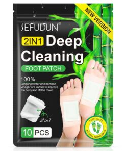 2in1 Deep Cleansing Foot Patch With Bamboo Vinegar Extract 10 Pieces