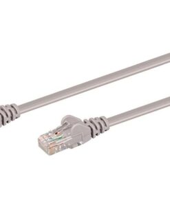 2M CAT5E Moulded Flylead - Grey