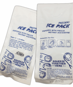 2x Ice Packs - Instant & Disposable