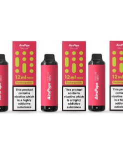 3 Pack AirsPops 12ml Mesh Disposable - Dragon Fruit - 5% Nic Salts