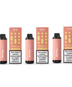 3 Pack AirsPops 12ml Mesh Disposable - Mango Peach, Guava - 5% Nic Salts